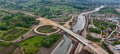 Nova dionica autoceste kod Tešnja uskoro će biti otvorena za promet