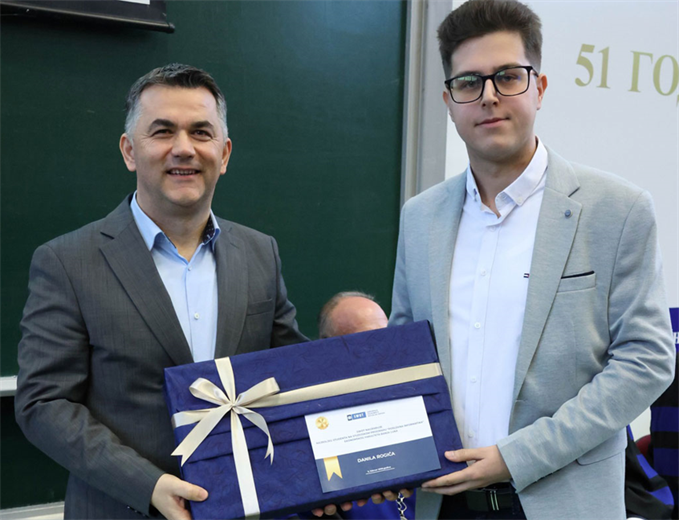Udruženje ekonomista RS SWOT nagradilo najboljeg studenta