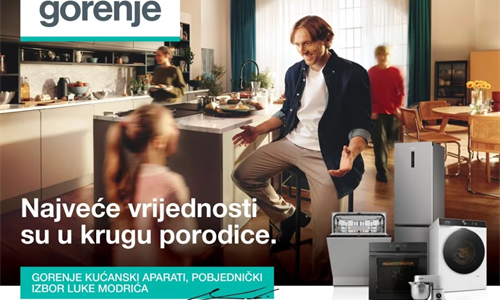 Gorenje imenovalo Luku Modrića za ambasadora brenda