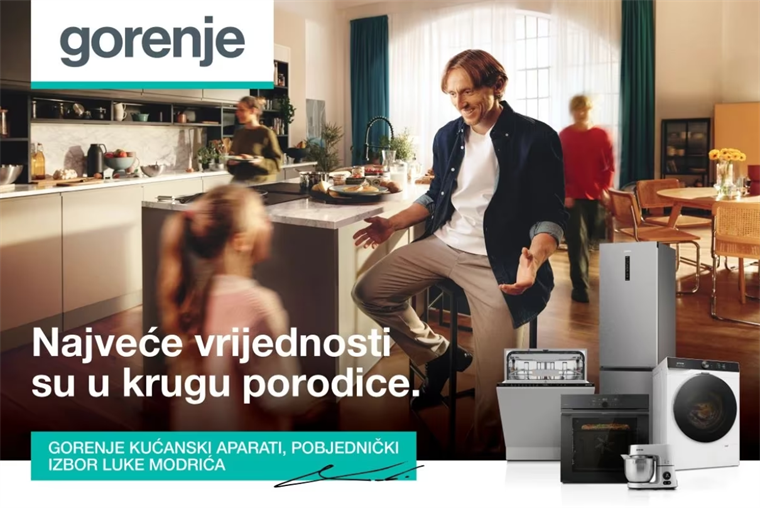 Gorenje imenovalo Luku Modrića za ambasadora brenda