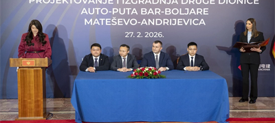 Crna Gora potpisala ugovor o autocesti vrijedan 694 miliona eura