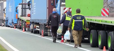 Dogovor djelimičan, protesti prevoznika se nastavljaju