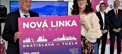Tuzla dobila novu evropsku vezu, otvorena aviolinija prema Bratislavi