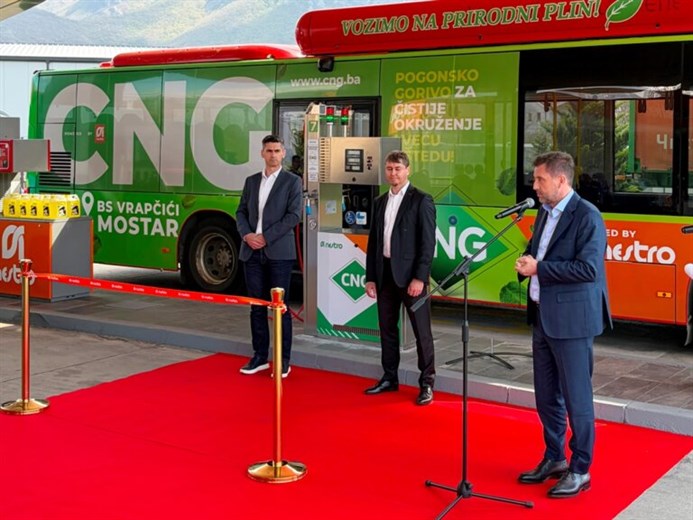 Otvorena benzinska crpka Nestro CNG Mostar