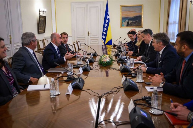 Predstavnici firme AAFS u Predsjedništvu BiH: Projekat Južne interkonekcije dobija na zamahu