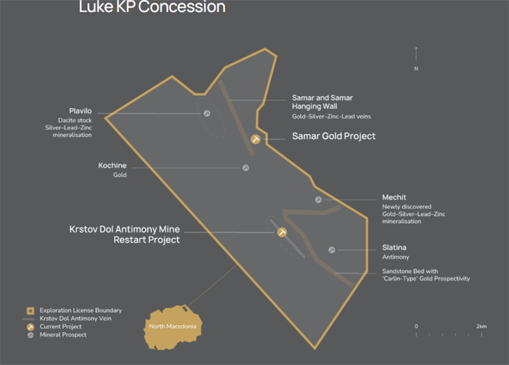 SAD ulažu pet miliona dolara u obnovu rudnika antimona