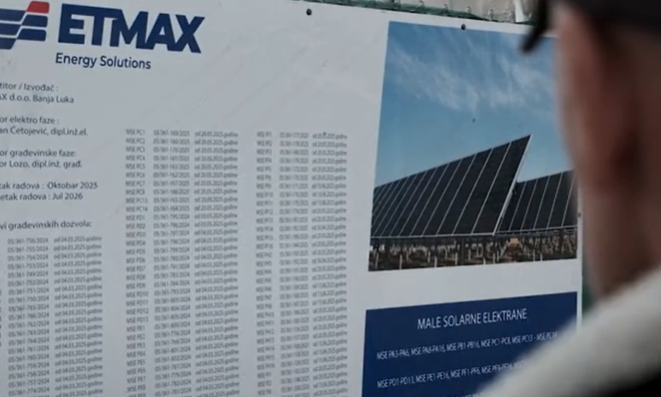 Sporna gradnja Etmaxovih solarnih elektrana kod Doboja: Prodaja zemljišta na provjeri