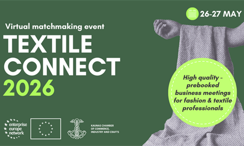 Poziv na online B2B događaj Textile Connect 2026