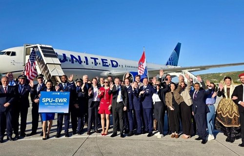 Istorijski događaj: Prvi direktni let iz New Yorka za Split