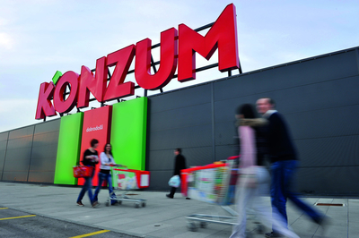 Konzum izgubio lidersku poziciju na hrvatskom tržištu
