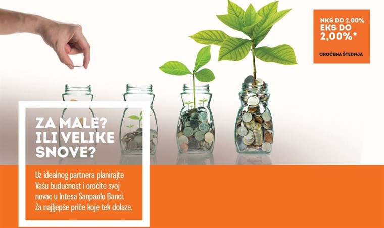 Štednja za najljepše priče koje tek dolaze