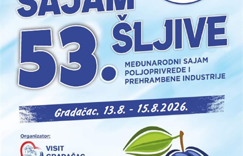 Gradačački sajam šljive sredinom augusta