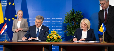 Hrvatska i BiH potpisale ugovor o graničnim prijelazima