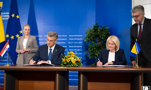 Hrvatska i BiH potpisale ugovor o graničnim prijelazima