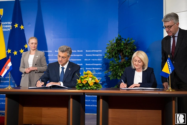Hrvatska i BiH potpisale ugovor o graničnim prijelazima