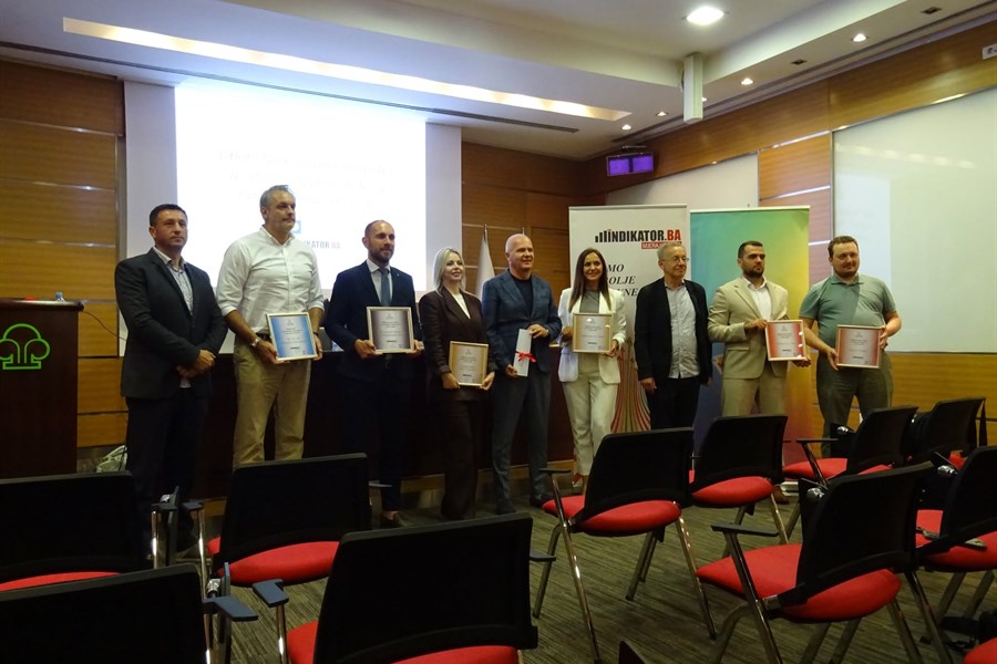 Portal Indiaktor.ba uručio priznanja za najbolje poslovne poteze