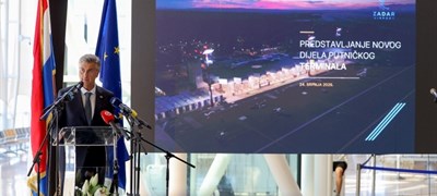 Zadarski aerodrom otvorio novi terminal kapaciteta 3 miliona putnika
