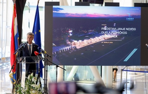 Zadarski aerodrom otvorio novi terminal kapaciteta 3 miliona putnika