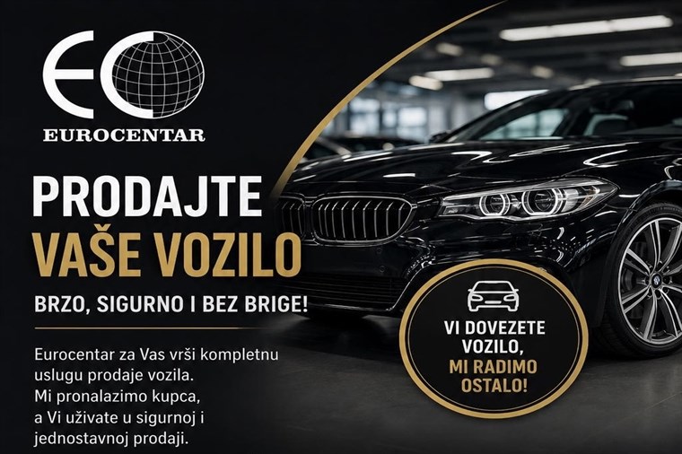 Prodajete automobil? Auto salon Eurocentar Sarajevo je Vaša adresa. Do novca bez odgovora ni na jedan poziv ili poruku.