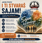 Sajam knjige Tuzla 2026. krajem septembra