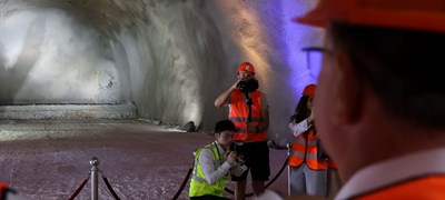 Federalne vlasti svečano obilježile proboj tunela Kvanj