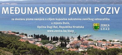Grad Zenica raskida prodaju odmarališta u Dućama i tuži Hrvatsku