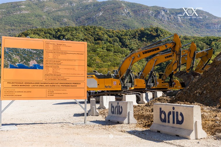 Konzorcij u kojem su i bh. firme počeo pripremne radove na obilaznici kod Budve