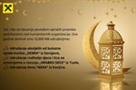 Raiffeisen Banka Ramazanski bajram obilježava donacijama