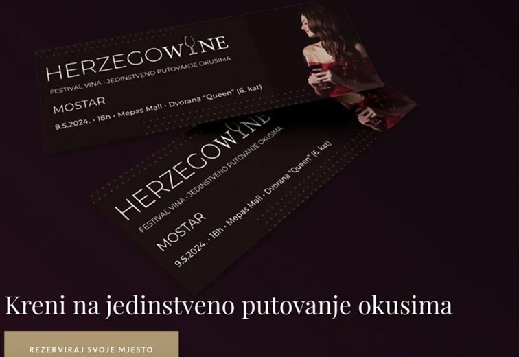 Drugo izdanje Herzegowine festivala vina i ove godine u Mostaru
